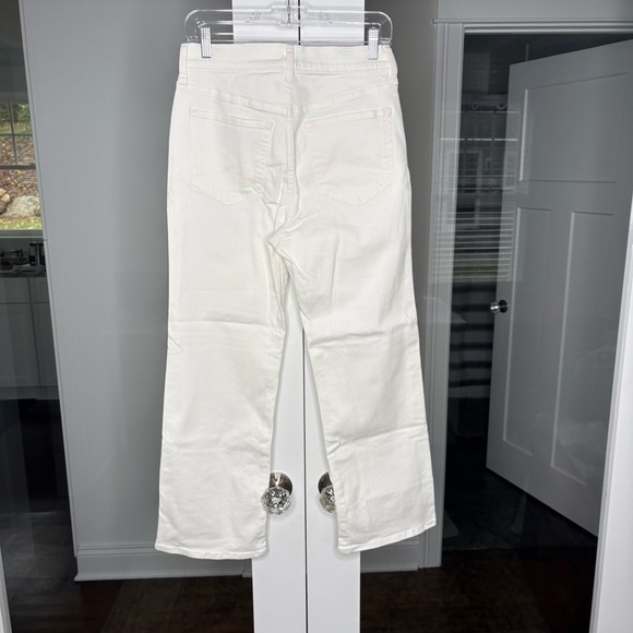 NWT J. Crew High-rise Kickout Jean White - Picture 3 of 6